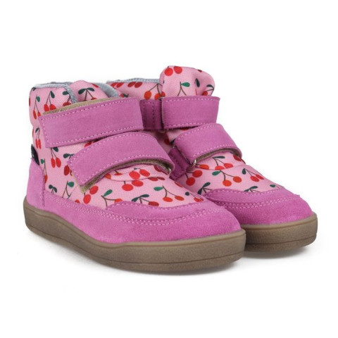 Trzewiki Mido 72-06 Cherry pink - membrana - barefoot